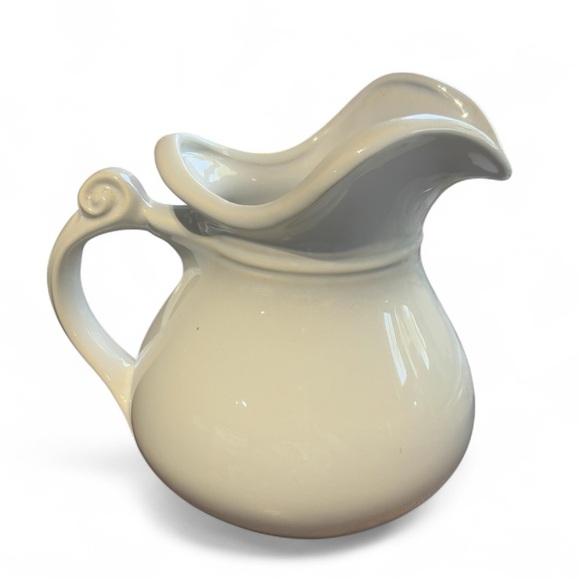 Strawberry MCCOY 7515 USA STRAWBERRY PITCHER WITH WASH BOWL 1960’s VTG - Picture 4 of 14